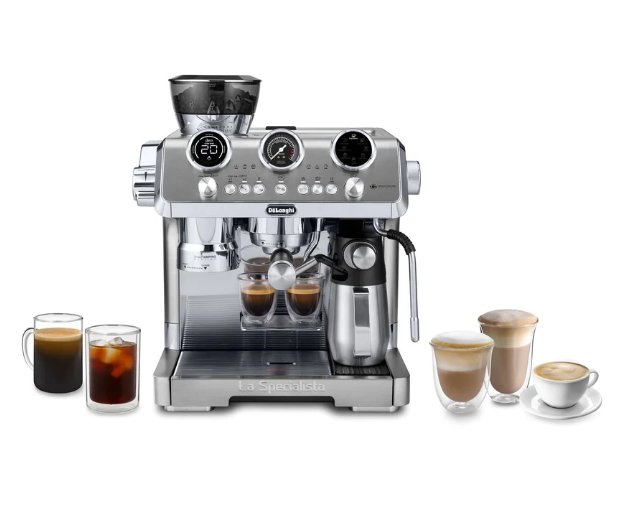 De'Longhi La Specialista Maestro EC9885.M Espresso Machine – 9 Recipes, Smart Tamping, Barista Kit