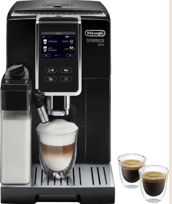 De'Longhi Dinamica Plus ECAM370.70.B Fully Automatic Coffee Machine with 14 LatteCrema Recipes