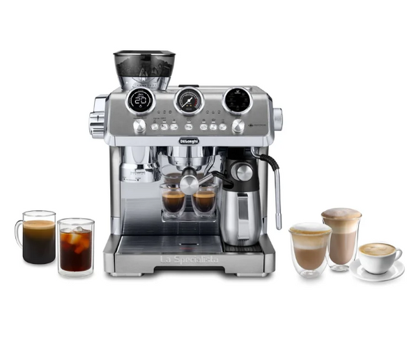 De'Longhi La Specialista Maestro EC9885.M Espresso Machine – 9 Recipes, Smart Tamping, Barista Kit